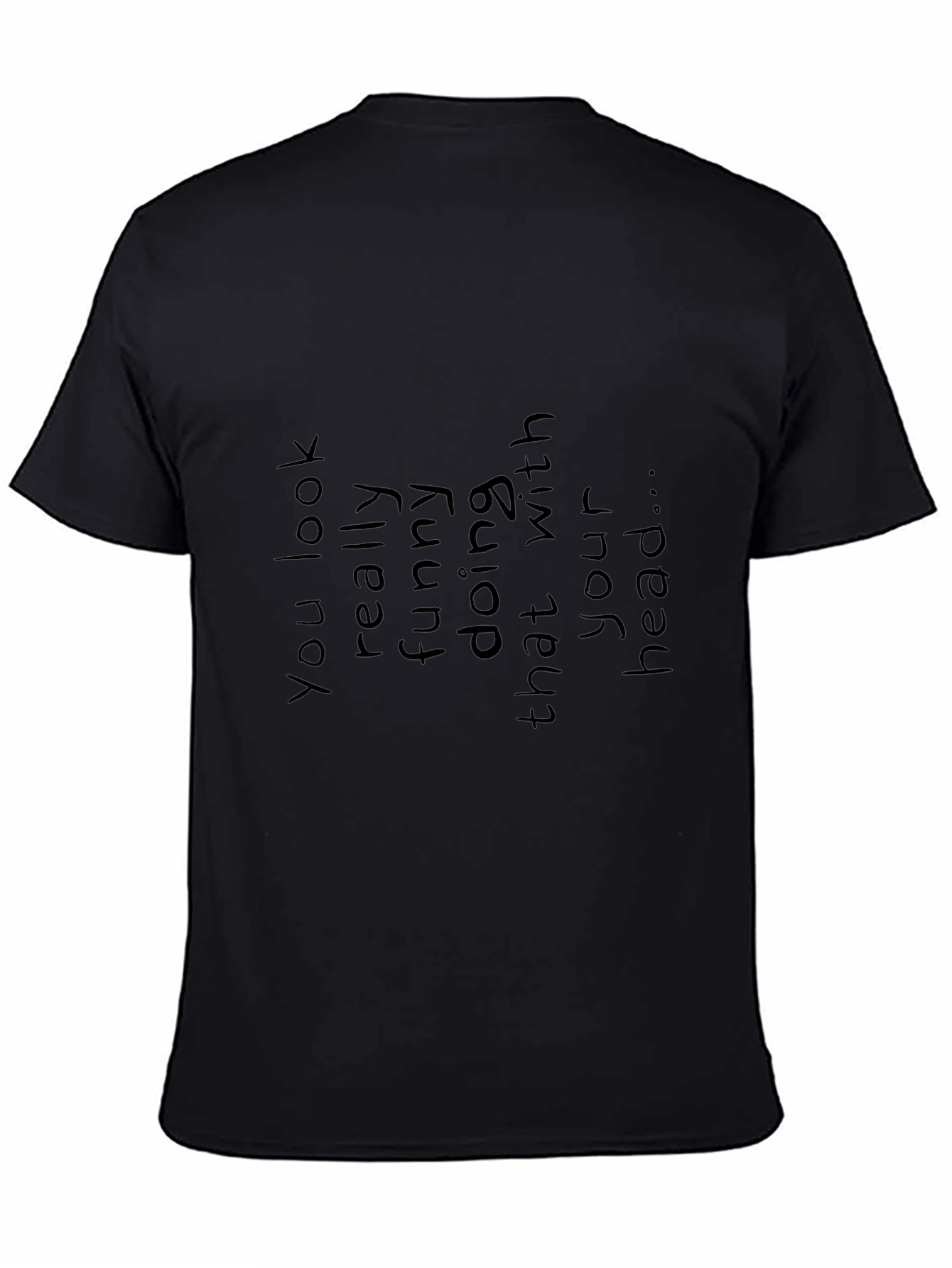 Funny Head Graphic T-Shirt