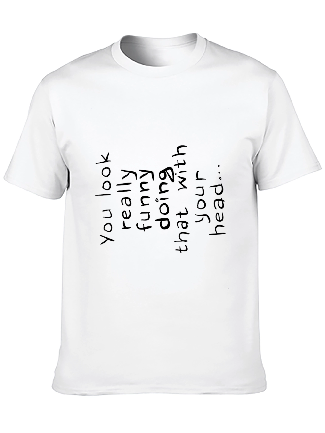 Funny Head Graphic T-Shirt