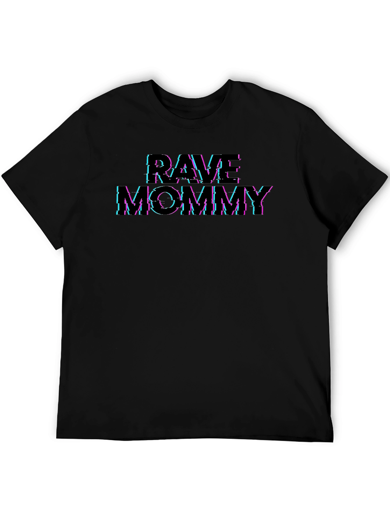 Rave Mommy Black T-Shirt - Fun Electronic Music Tee