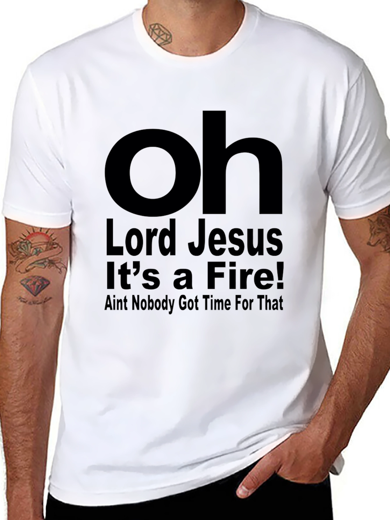 Oh Lord Jesus Its a Fire T-Shirt