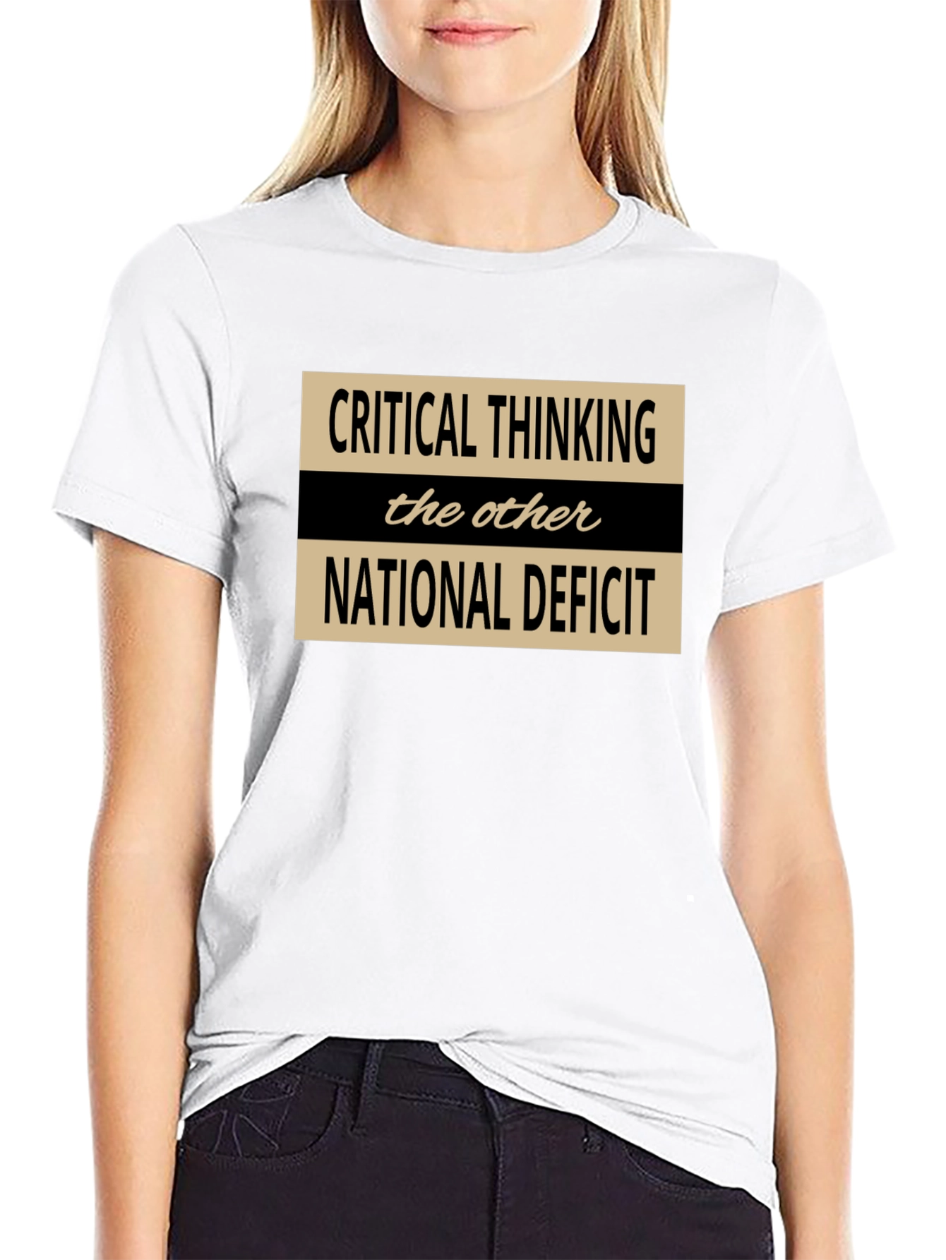 Critical Thinking National Deficit T-Shirt