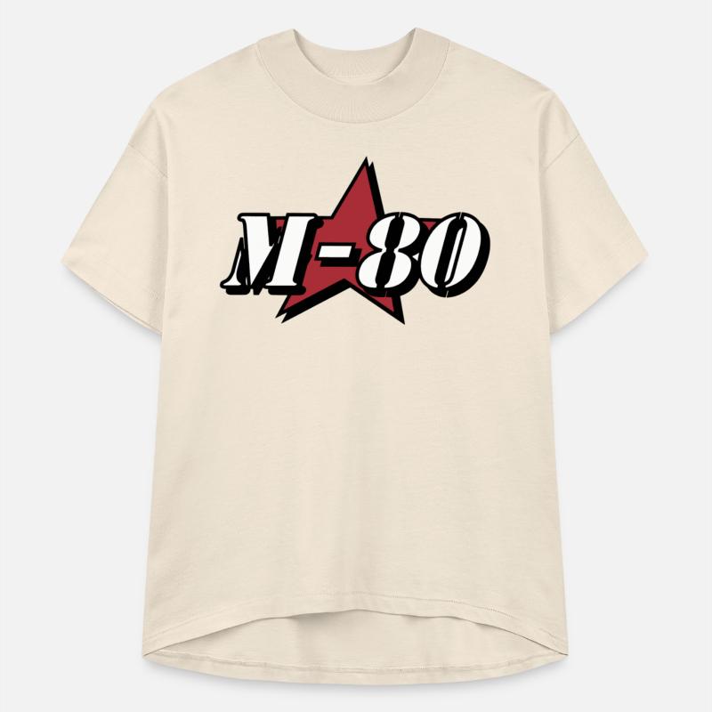 M-80 Star Logo Punk Band Shirt M-80 Punk Band