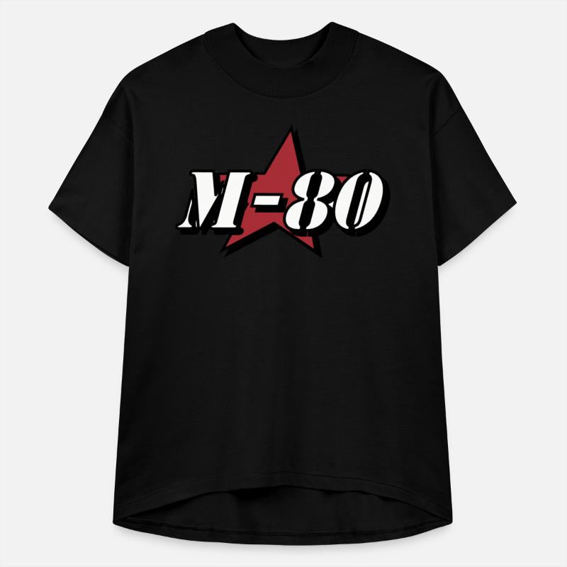 M-80 Star Logo Punk Band Shirt M-80 Punk Band