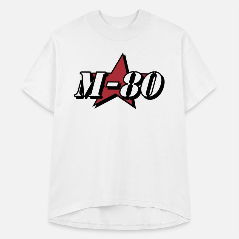 M-80 Star Logo Punk Band Shirt M-80 Punk Band