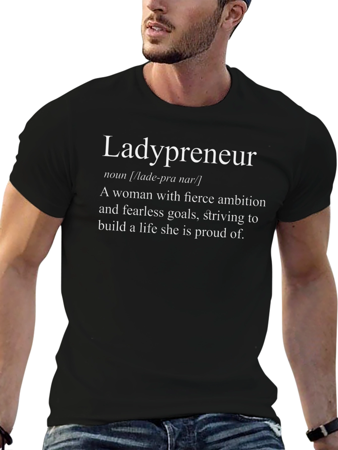 Ladypreneur Definition Graphic Tee - Fierce Ambition