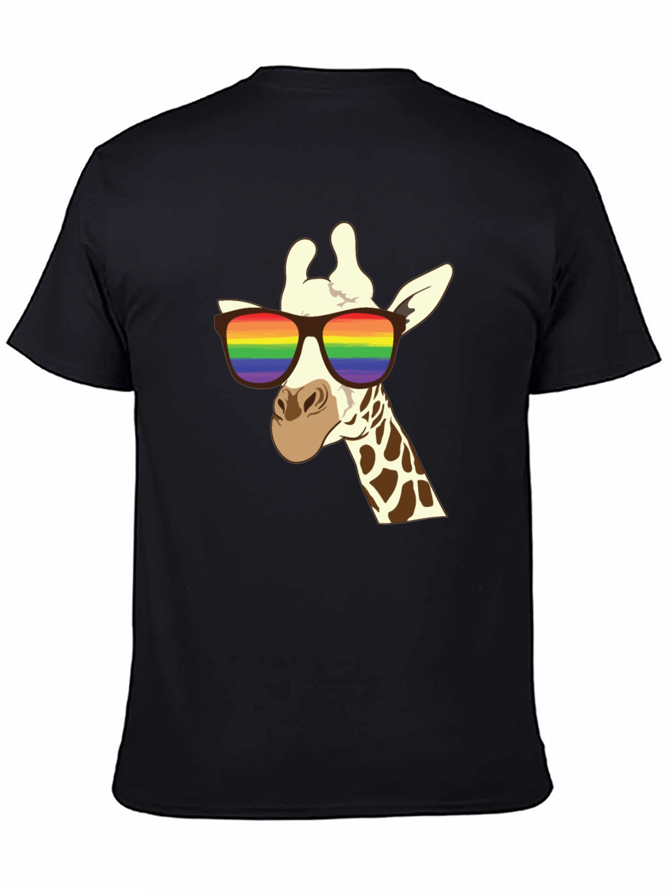 Cool Giraffe LGBTQ Pride T-Shirt