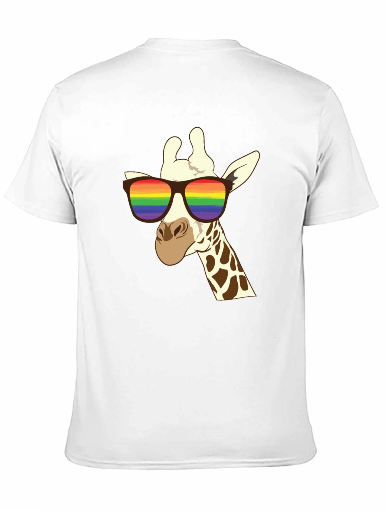 Cool Giraffe LGBTQ Pride T-Shirt
