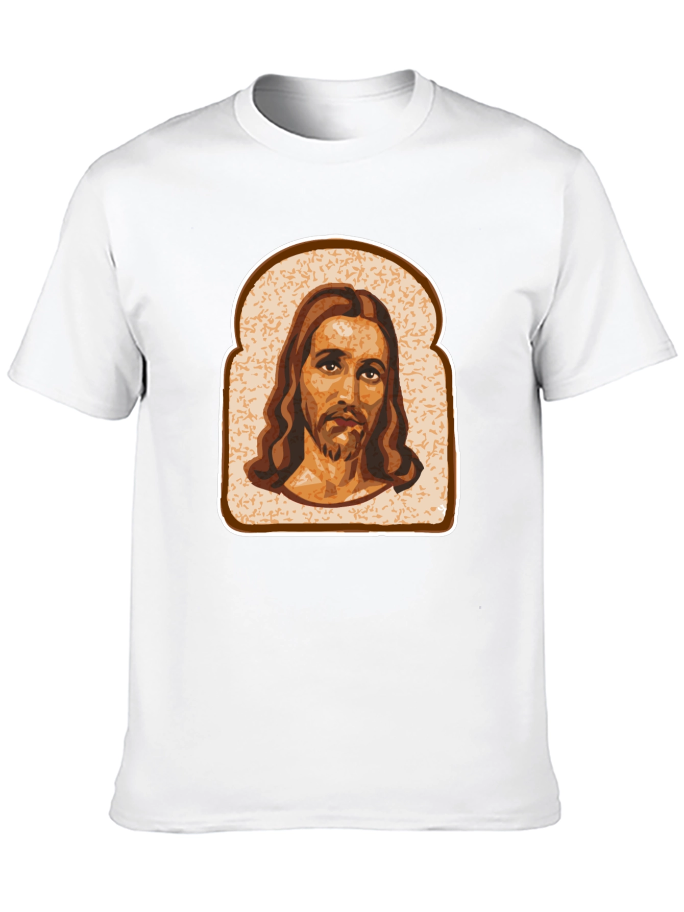 Jesus Toast Graphic T-Shirt - Novelty Tee