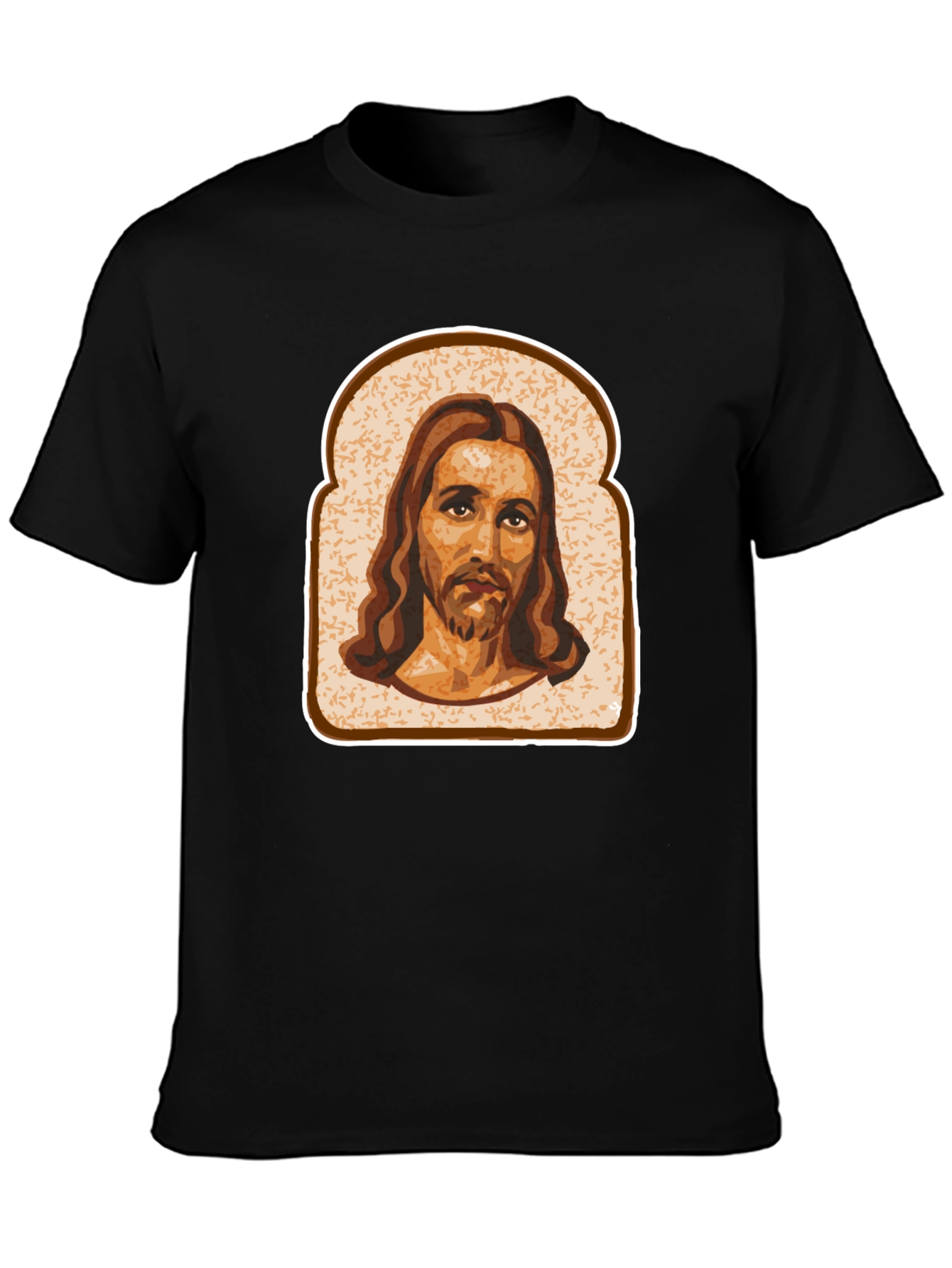 Jesus Toast Graphic T-Shirt - Novelty Tee