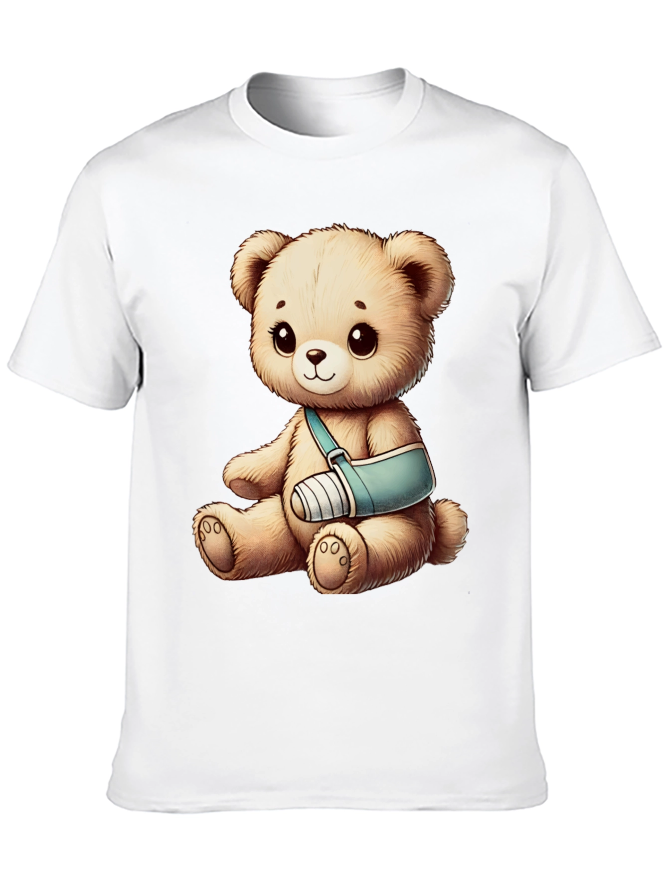 Injured Teddy Bear Graphic Tee