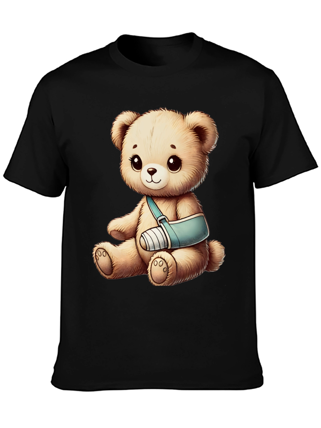 Injured Teddy Bear Graphic Tee