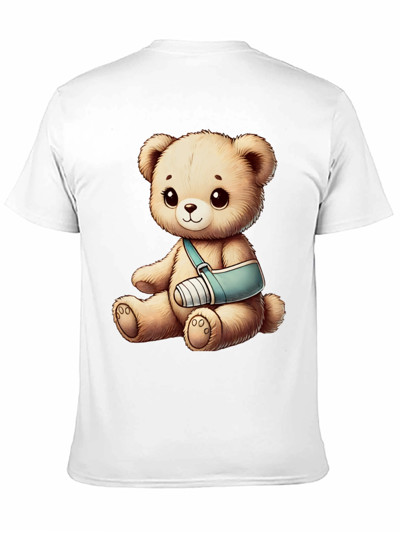 Injured Teddy Bear Graphic Tee