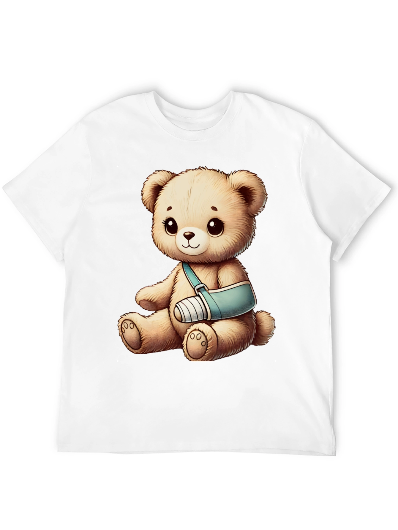 Injured Teddy Bear Graphic Tee