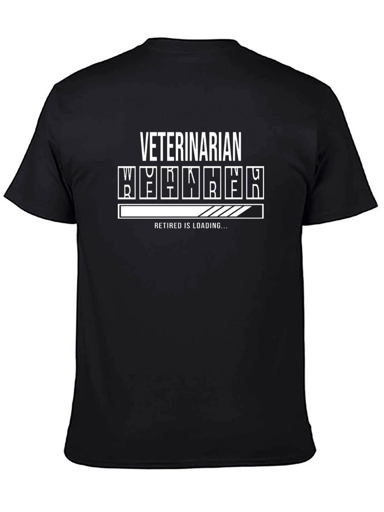 Veterinarian Retired Loading T-Shirt