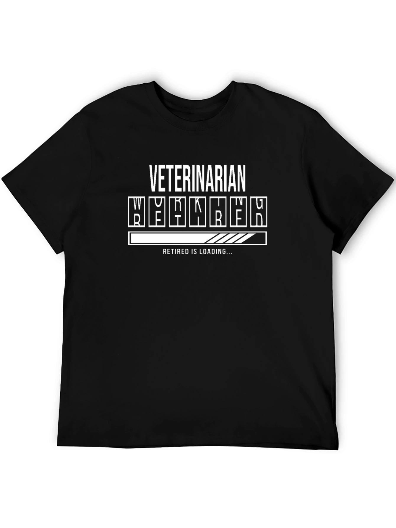 Veterinarian Retired Loading T-Shirt