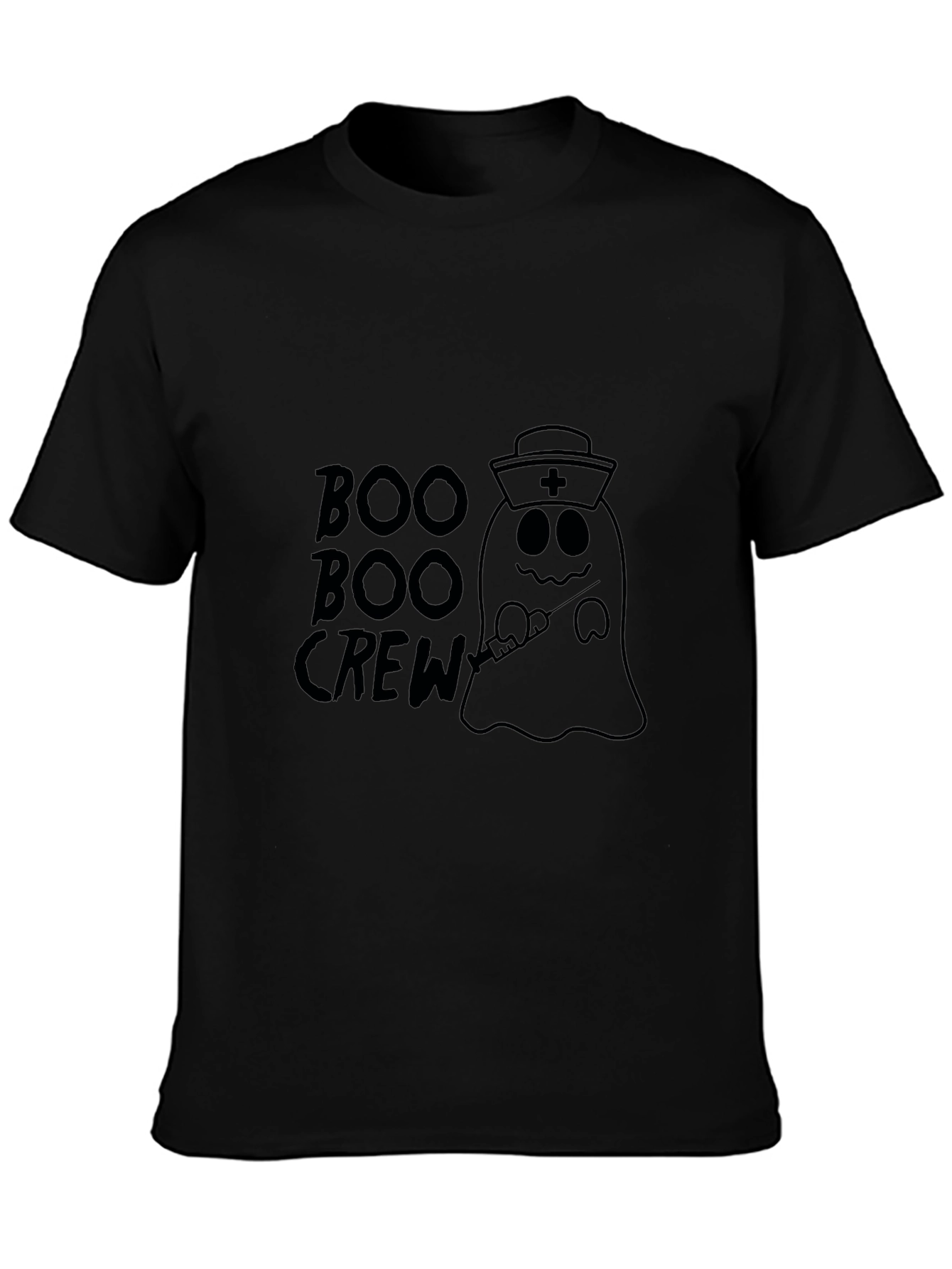 Boo Boo Crew Ghost Nurse Halloween T-Shirt