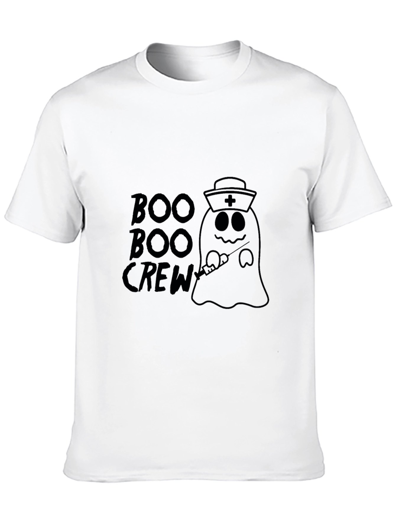 Boo Boo Crew Ghost Nurse Halloween T-Shirt