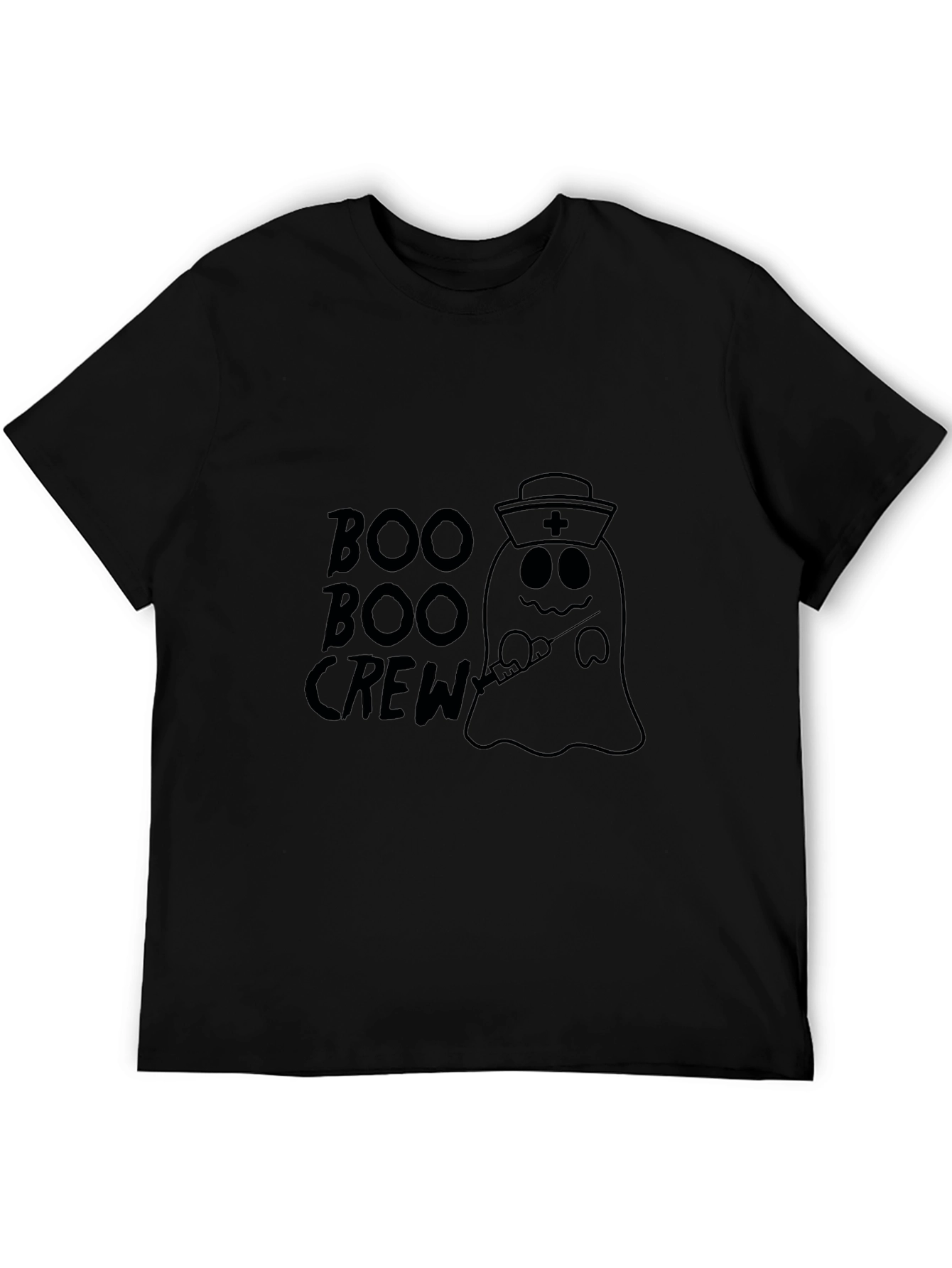 Boo Boo Crew Ghost Nurse Halloween T-Shirt