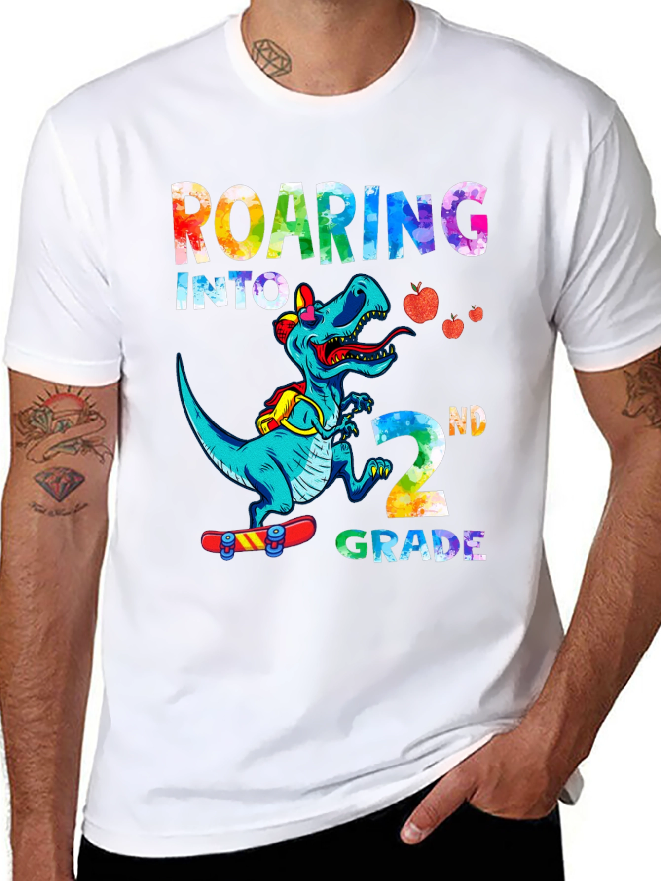 Roaring Into 2nd Grade T-Shirt
