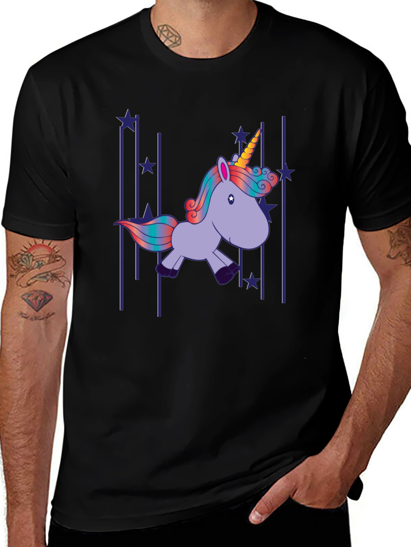 Unicorn Starry T-Shirt