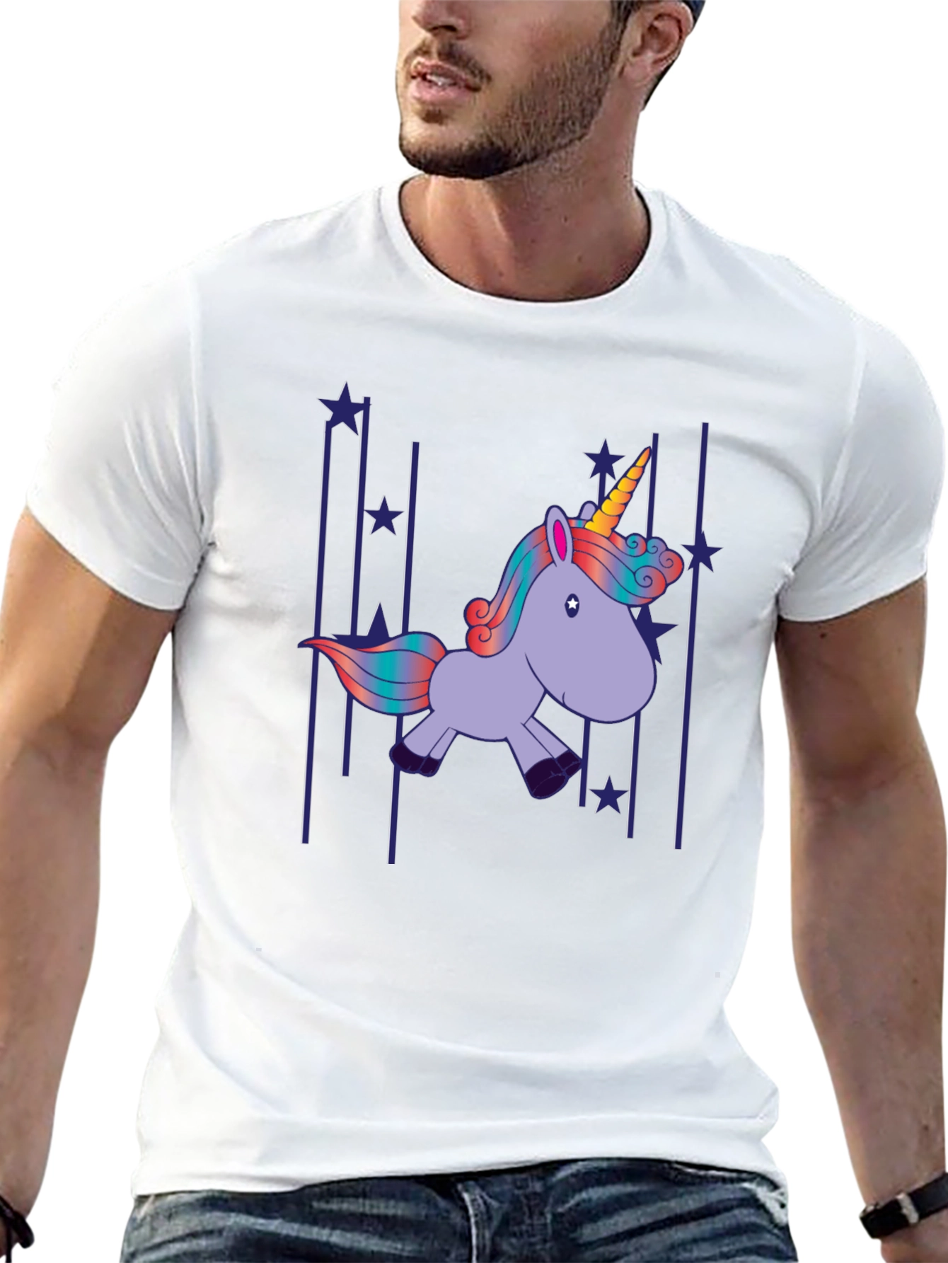Unicorn Starry T-Shirt