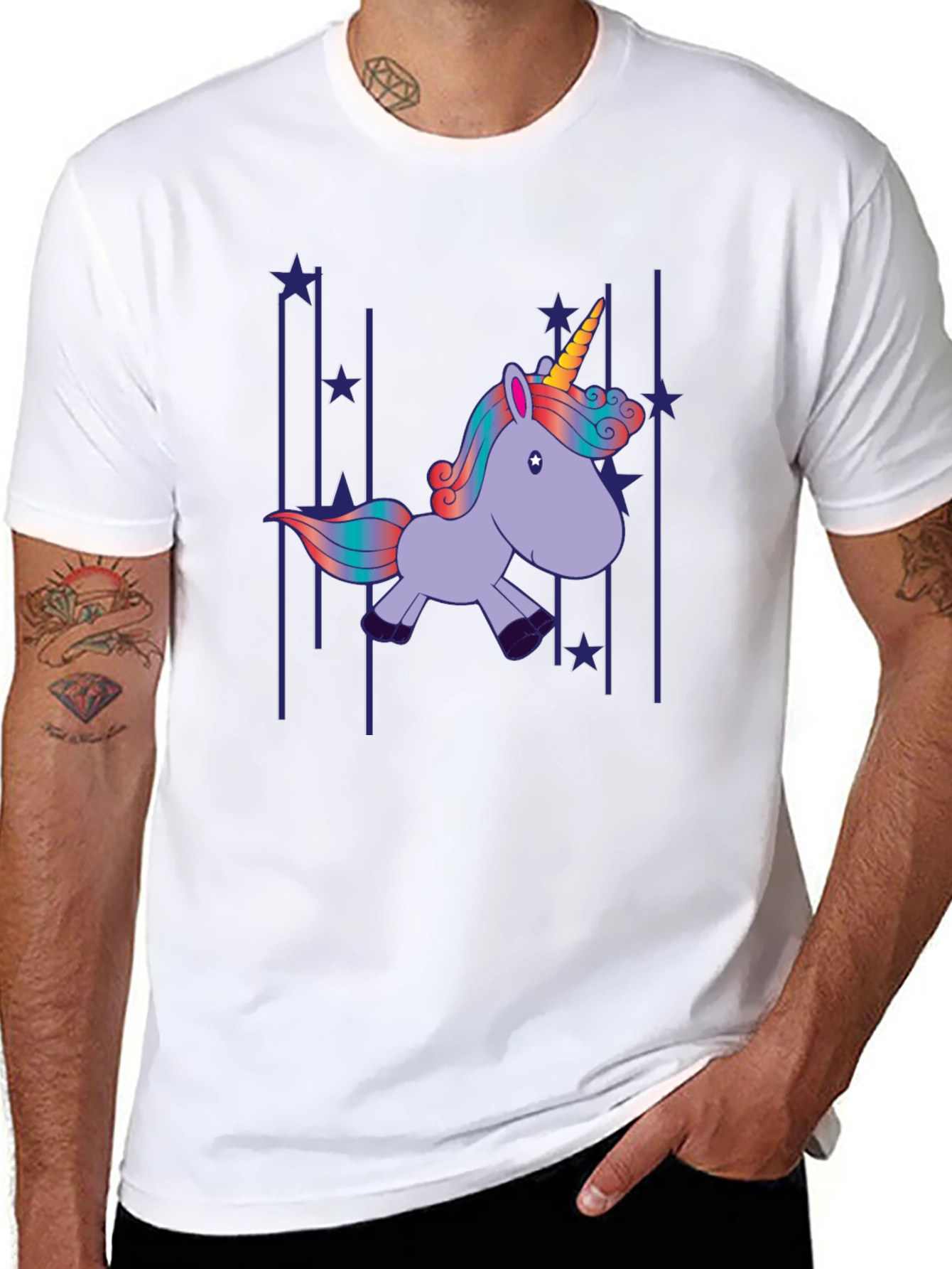 Unicorn Starry T-Shirt