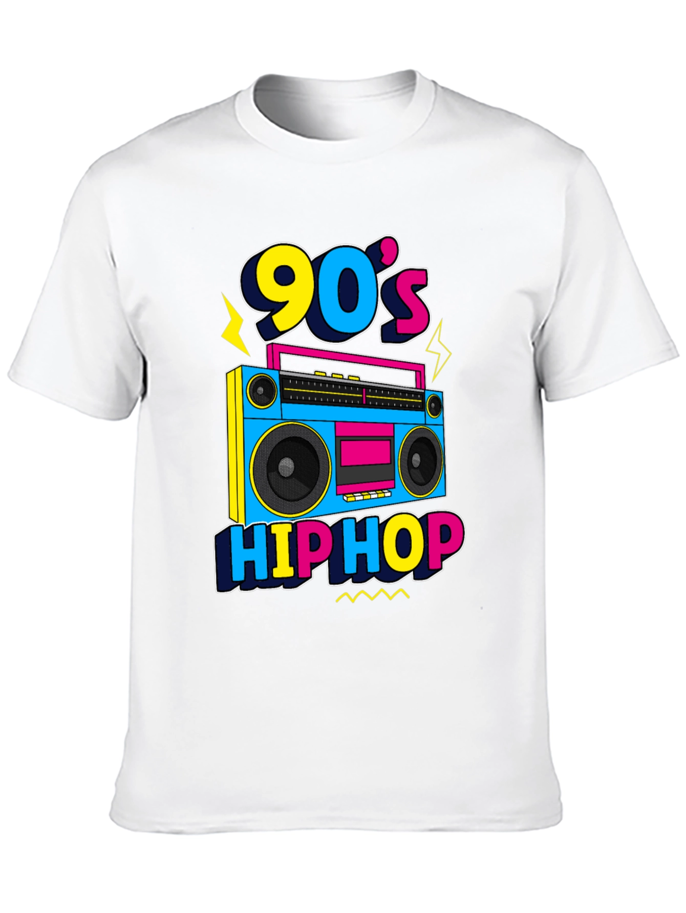 90s Hip Hop Retro Boombox T-Shirt