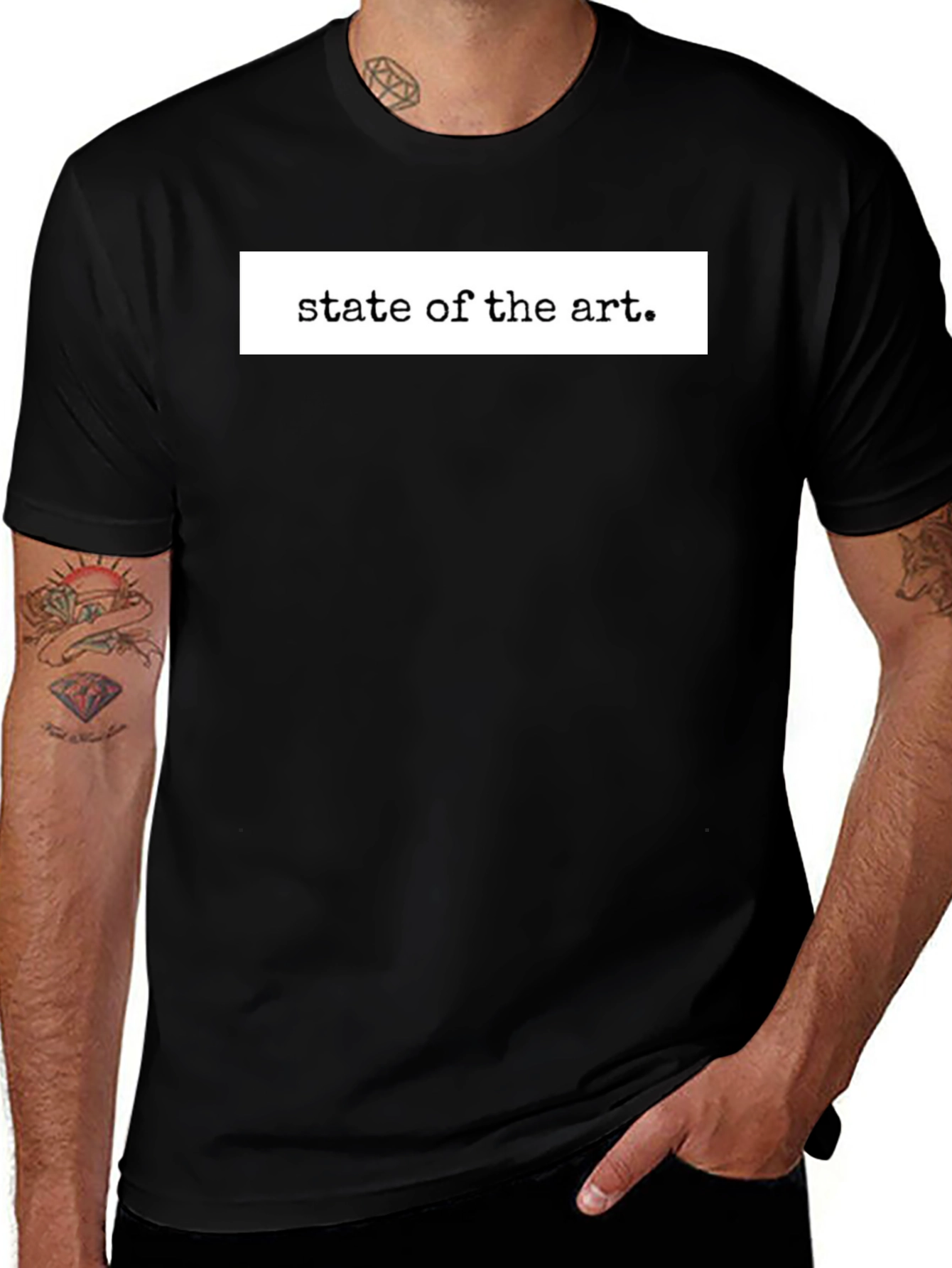 State of the Art Graphic Tee - Black
