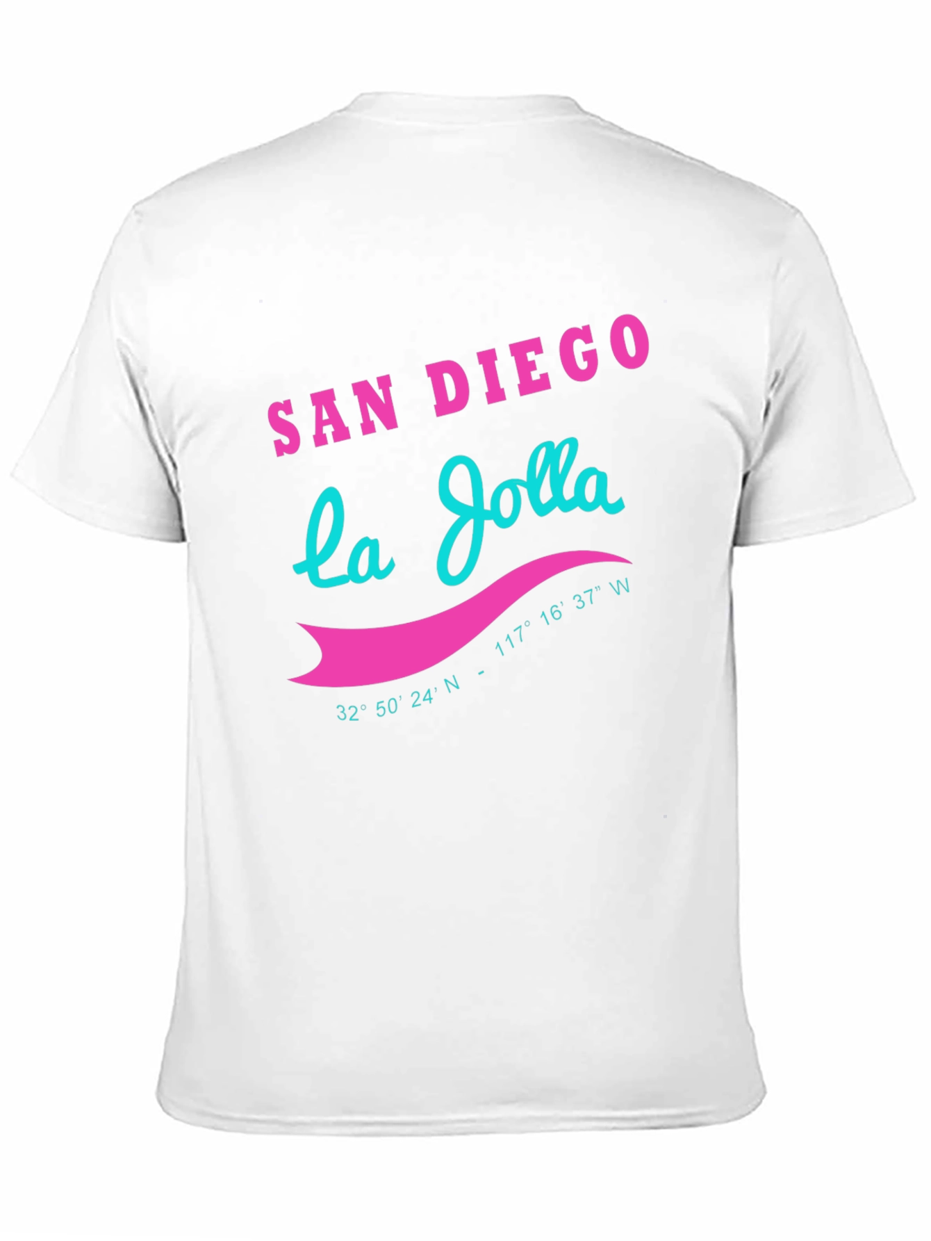San Diego La Jolla Graphic Tee - Black