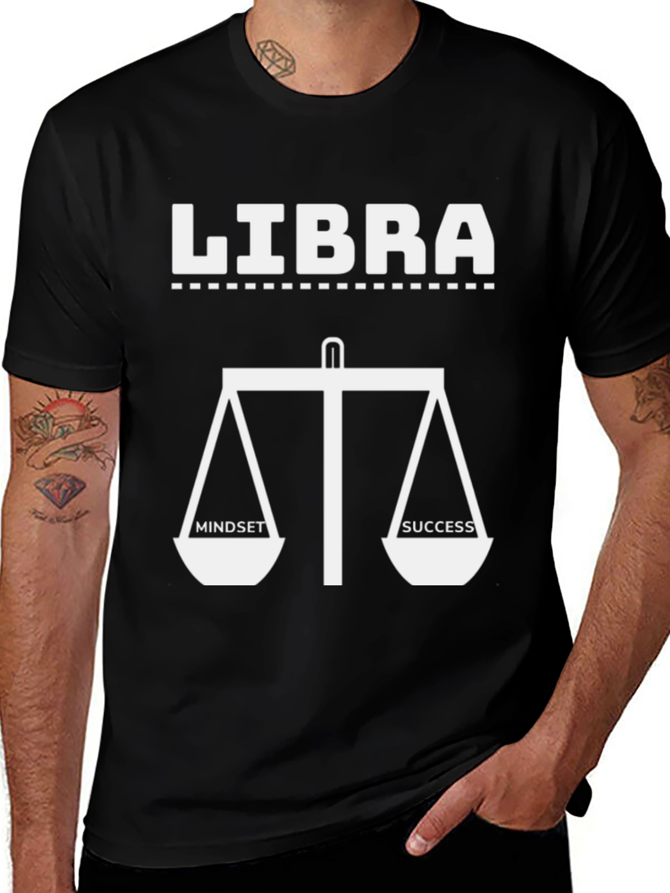 Libra Zodiac Sign Mindset Success T-Shirt