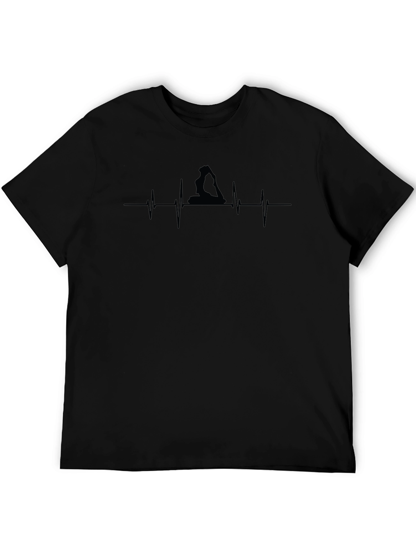Yoga Heartbeat T-Shirt - Stylish Fitness Apparel