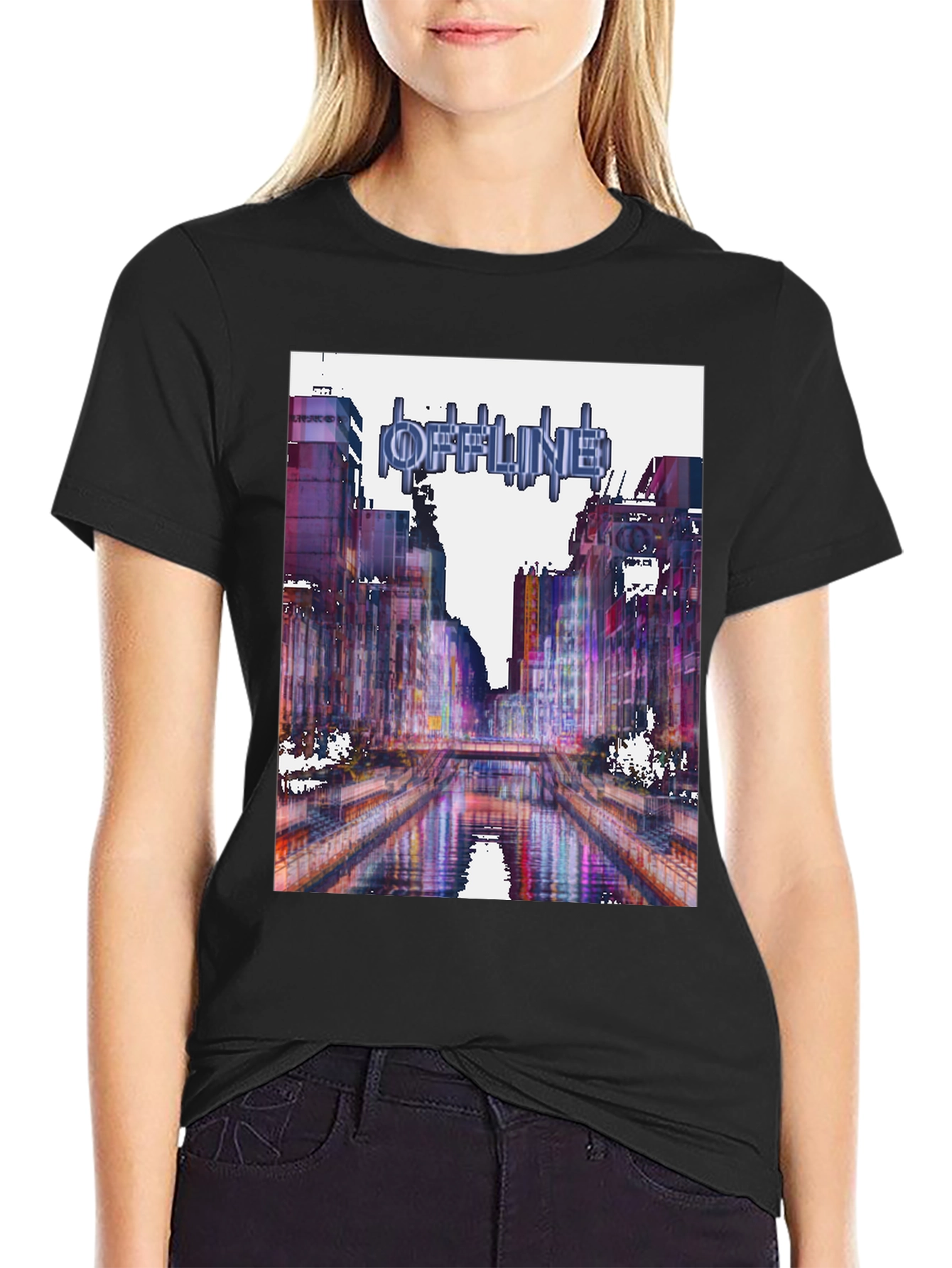 Offline Cityscape T-Shirt
