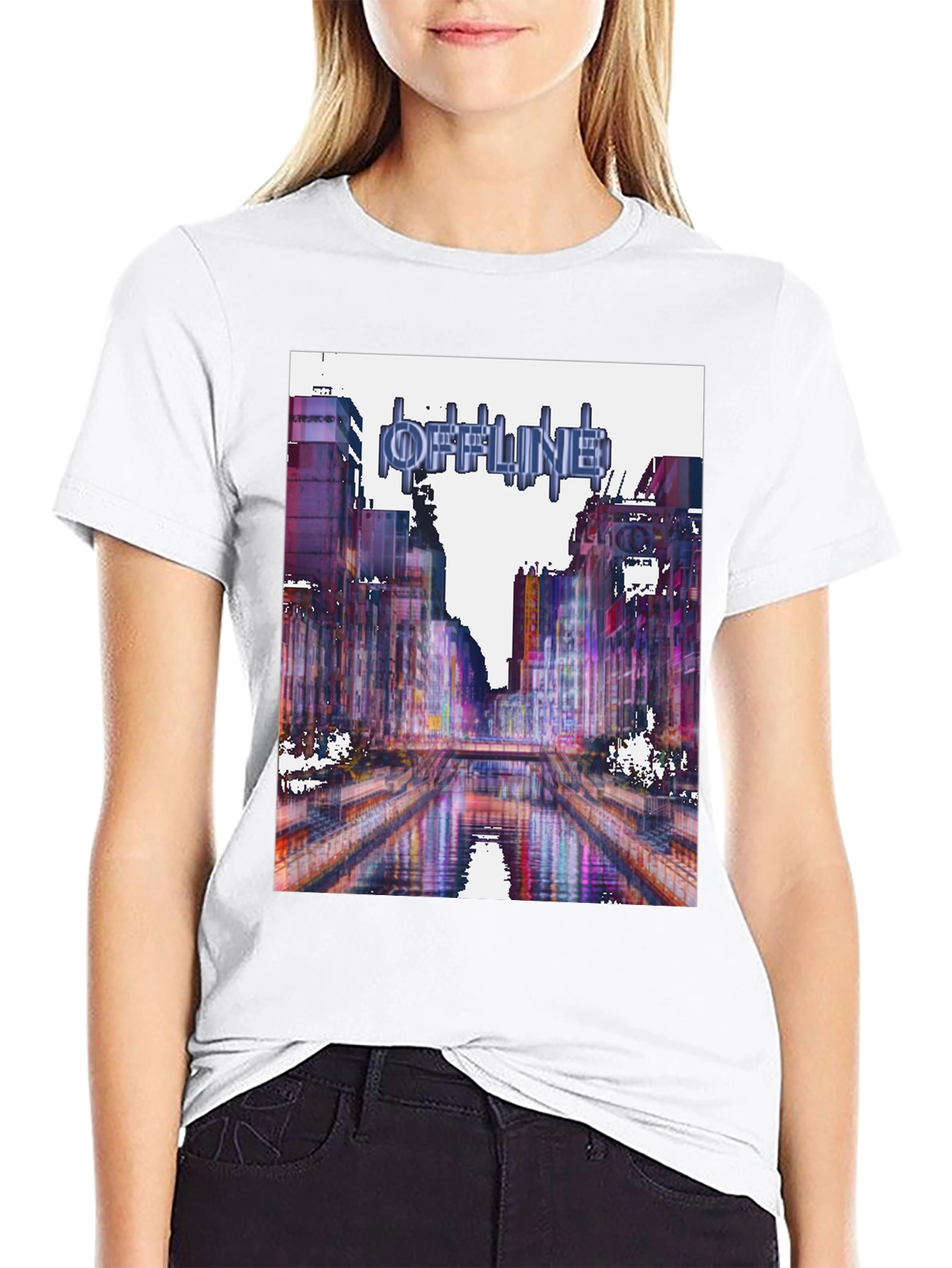 Offline Cityscape T-Shirt