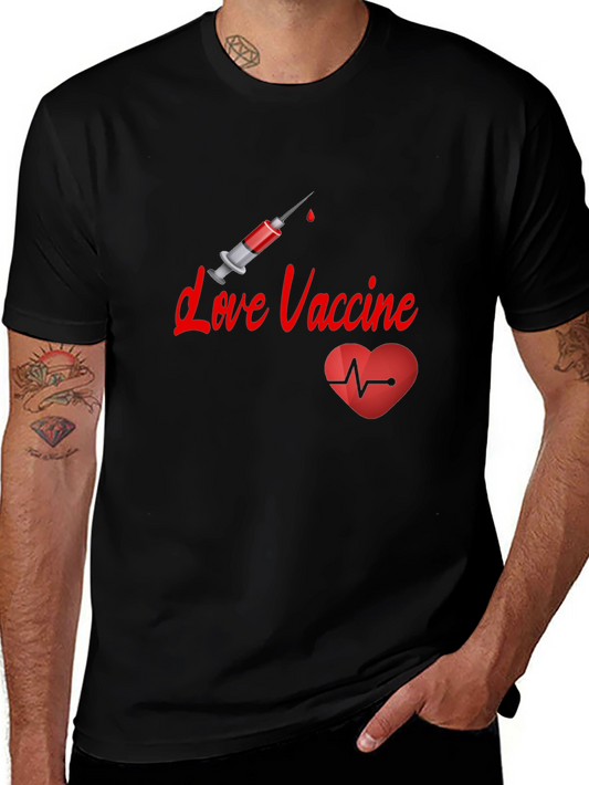 Love Vaccine T-Shirt - Pro-Vaccine Stylish Tee
