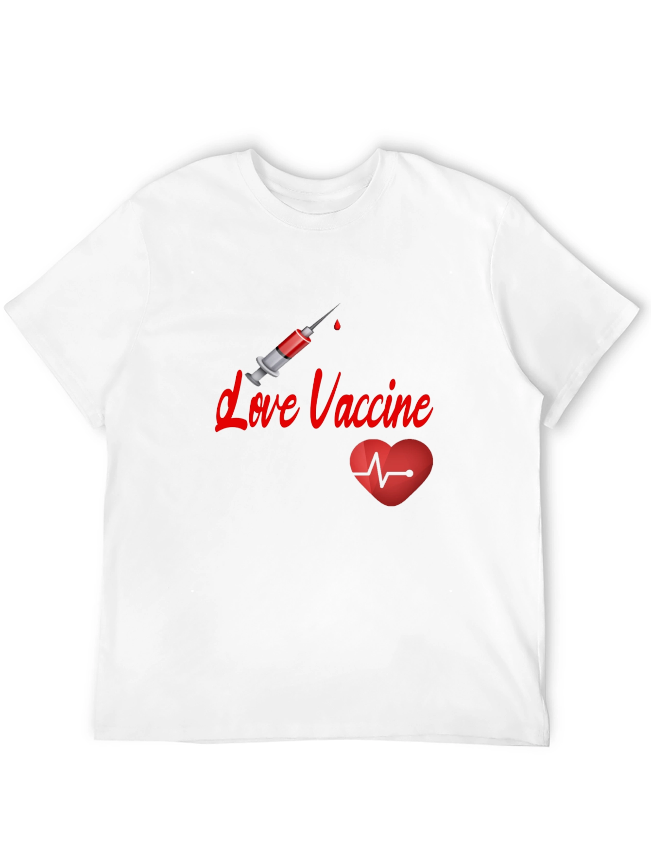 Love Vaccine T-Shirt - Pro-Vaccine Stylish Tee