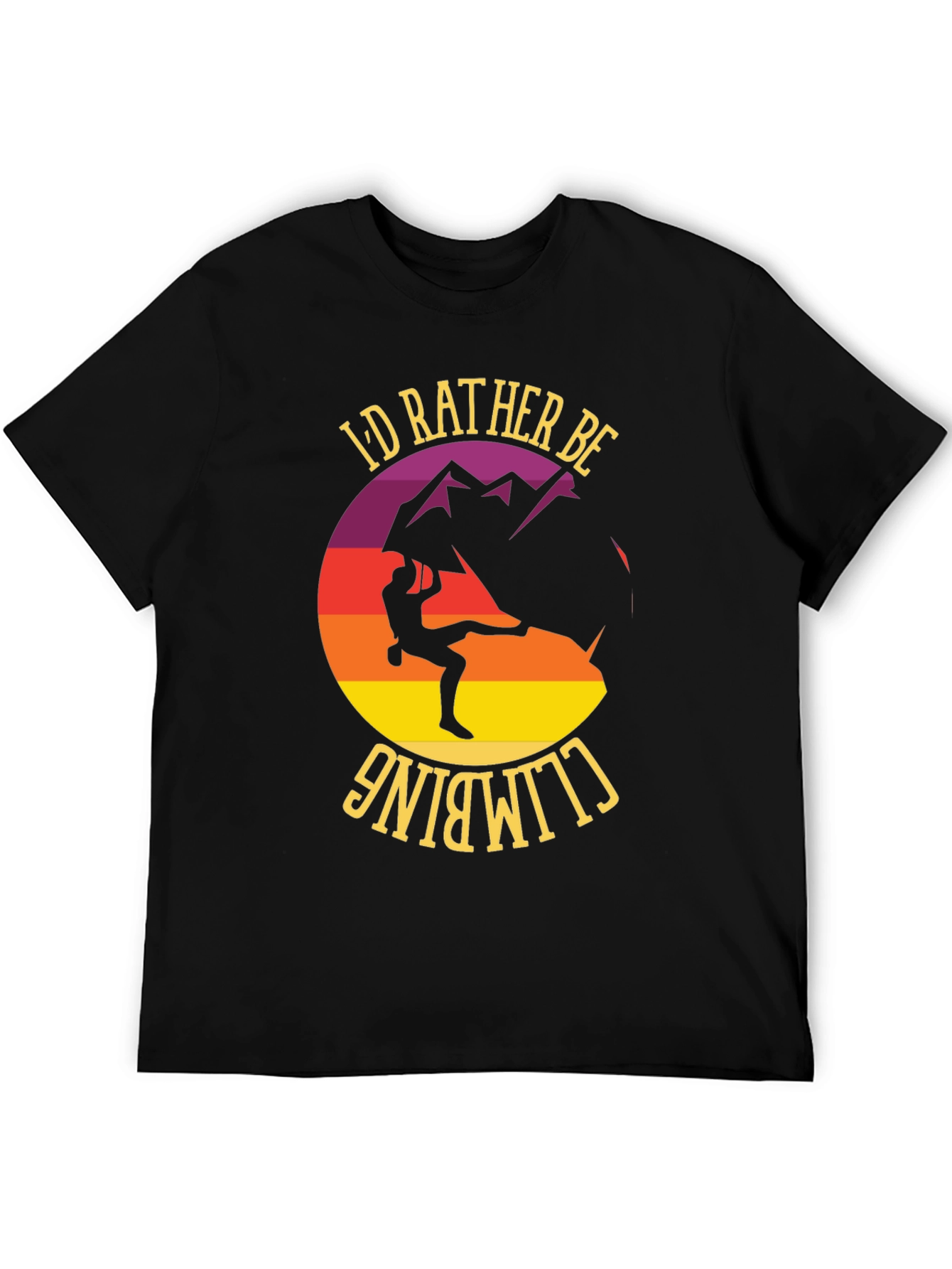 Climbing Graphic T-Shirt - Rock Climbing Tee