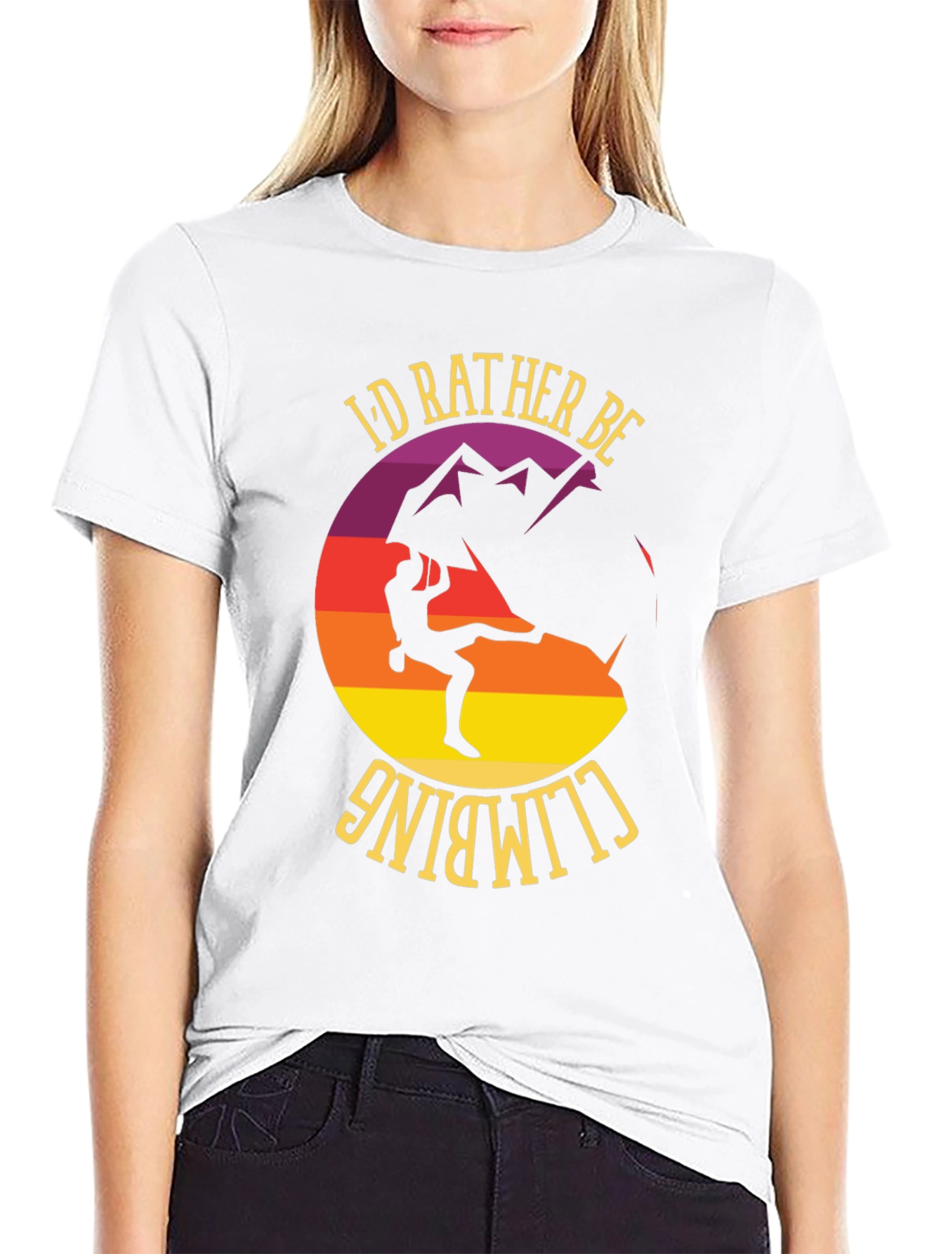 Climbing Graphic T-Shirt - Rock Climbing Tee