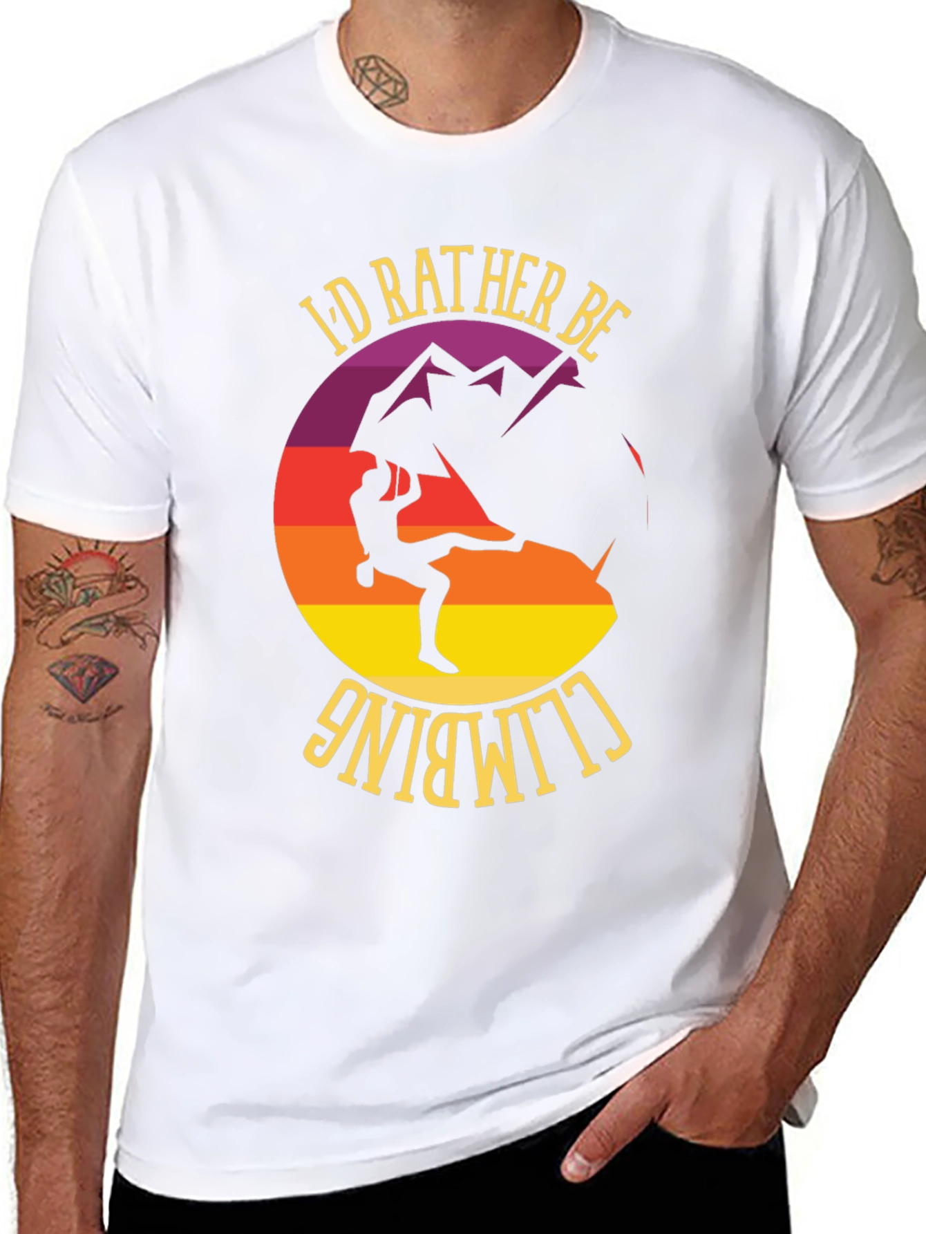 Climbing Graphic T-Shirt - Rock Climbing Tee