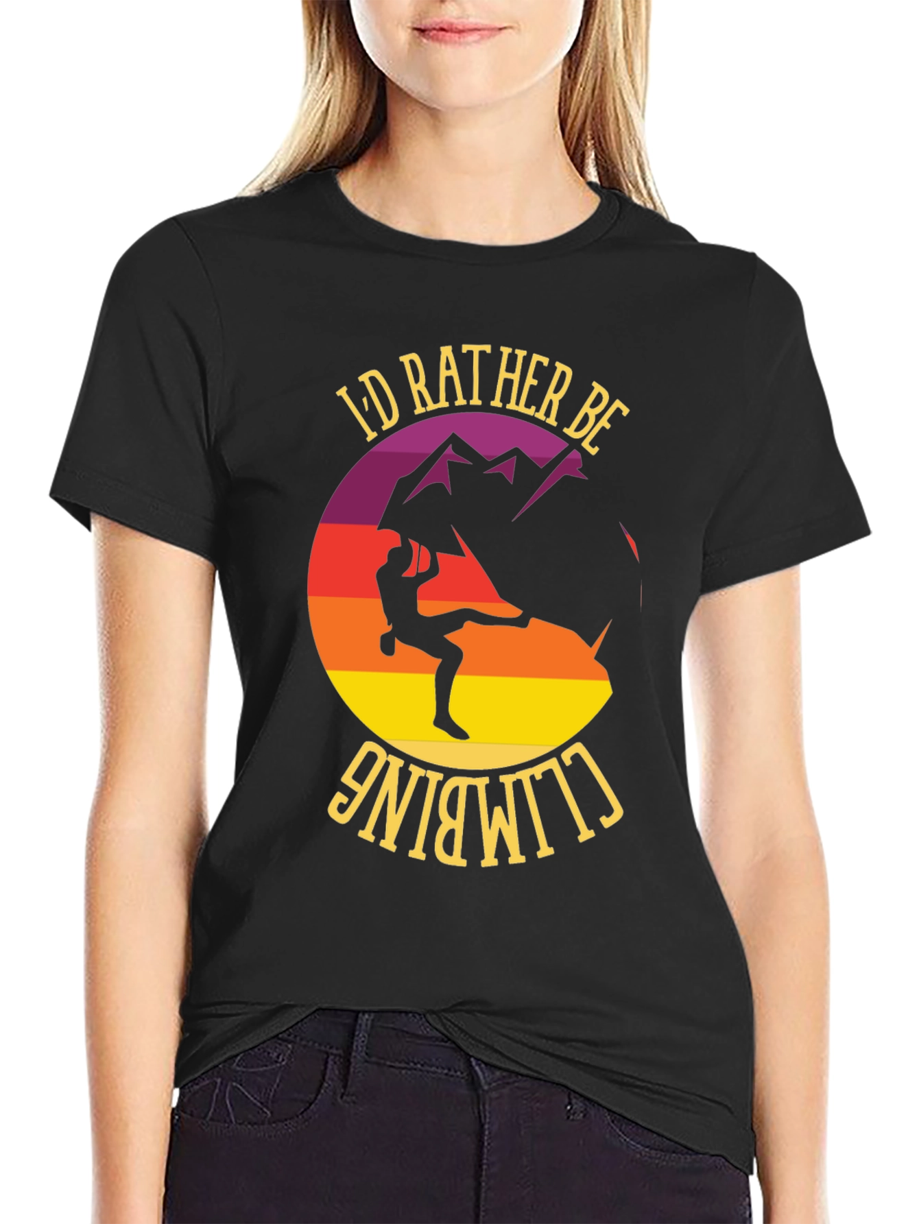 Climbing Graphic T-Shirt - Rock Climbing Tee