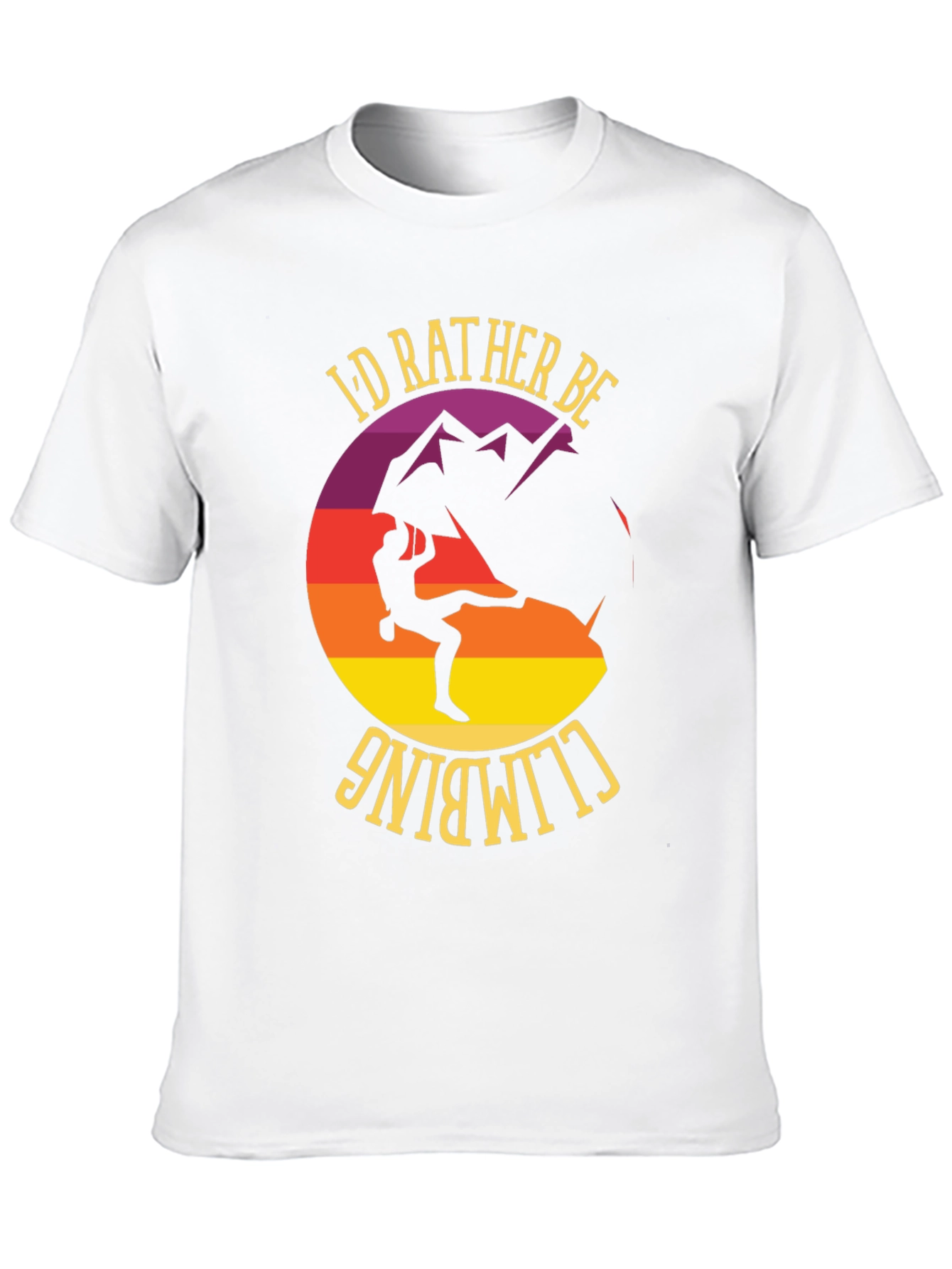 Climbing Graphic T-Shirt - Rock Climbing Tee