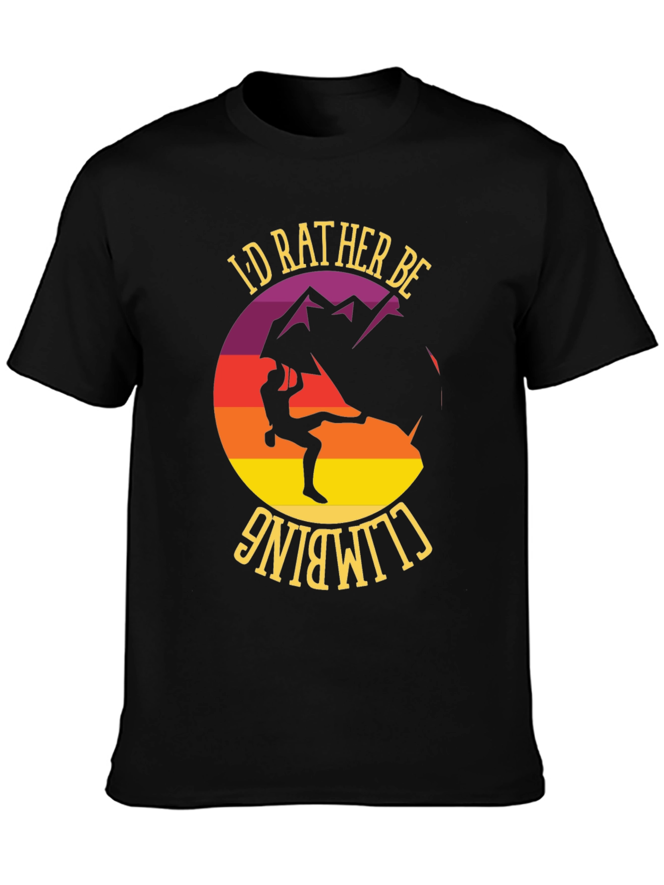 Climbing Graphic T-Shirt - Rock Climbing Tee