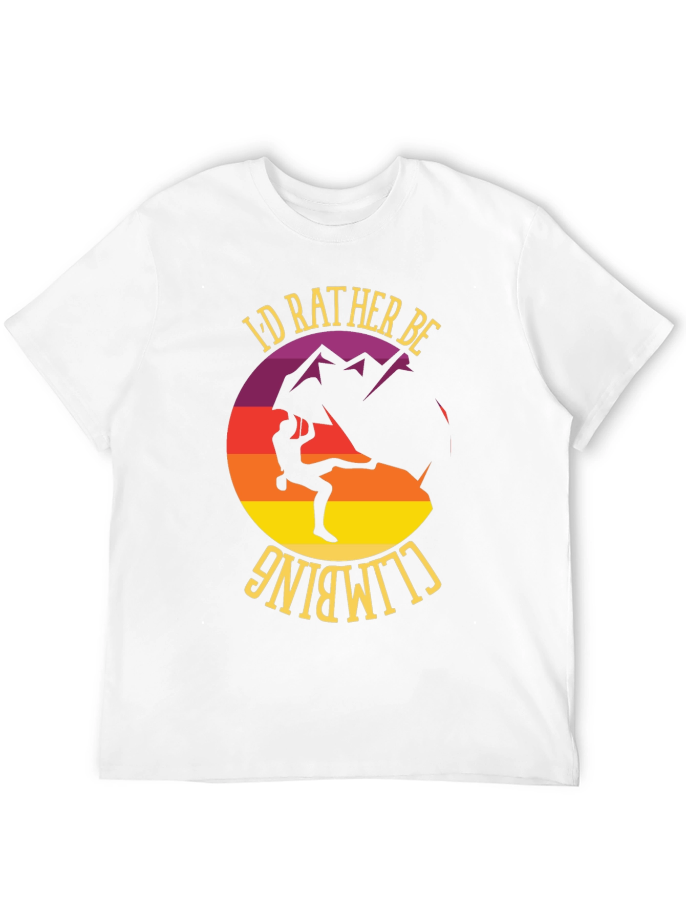 Climbing Graphic T-Shirt - Rock Climbing Tee