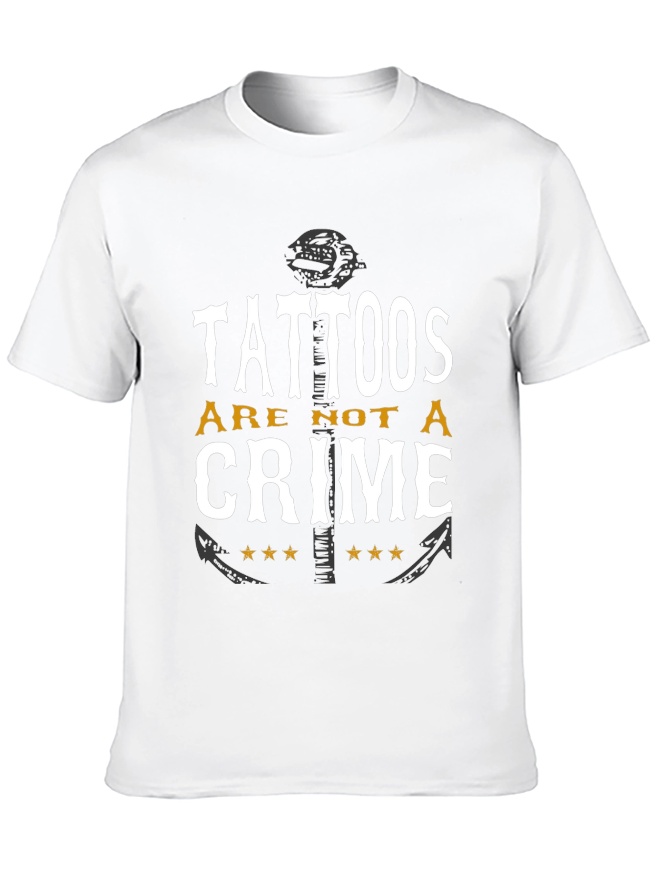 Tattoos Are Not A Crime Graphic Tee