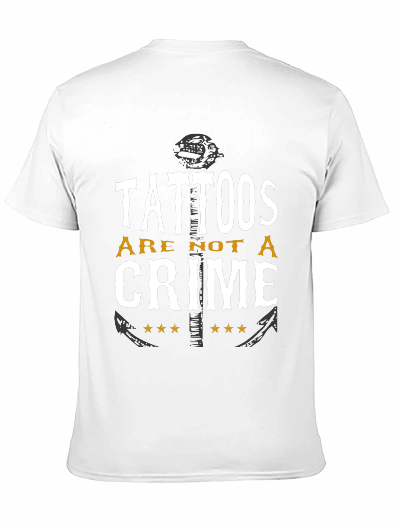 Tattoos Are Not A Crime Graphic Tee