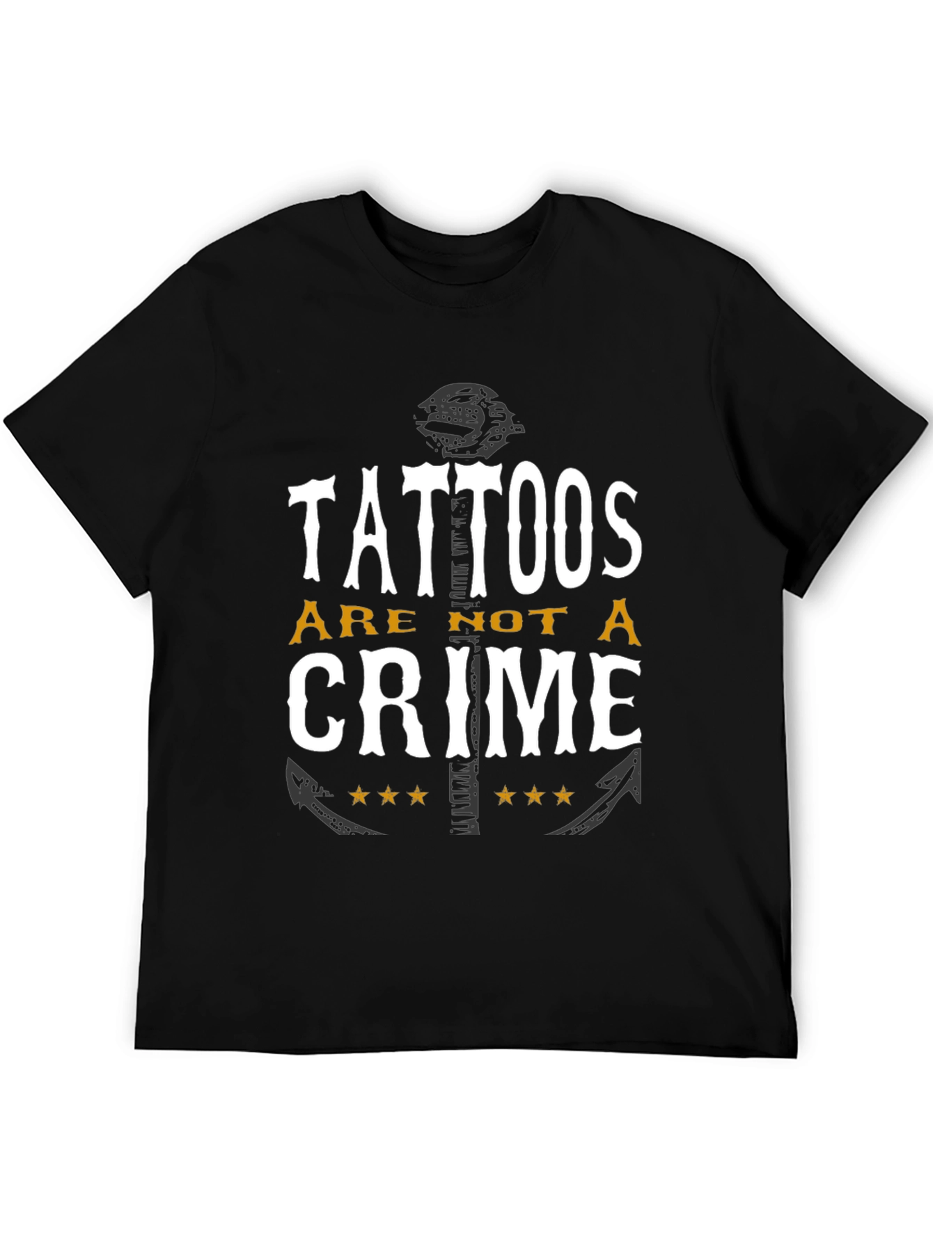 Tattoos Are Not A Crime Graphic Tee