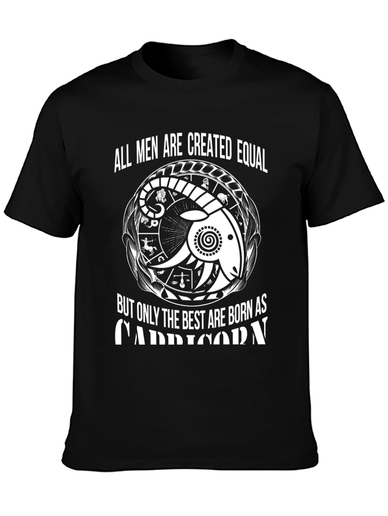 Capricorn Zodiac Sign Graphic T-Shirt