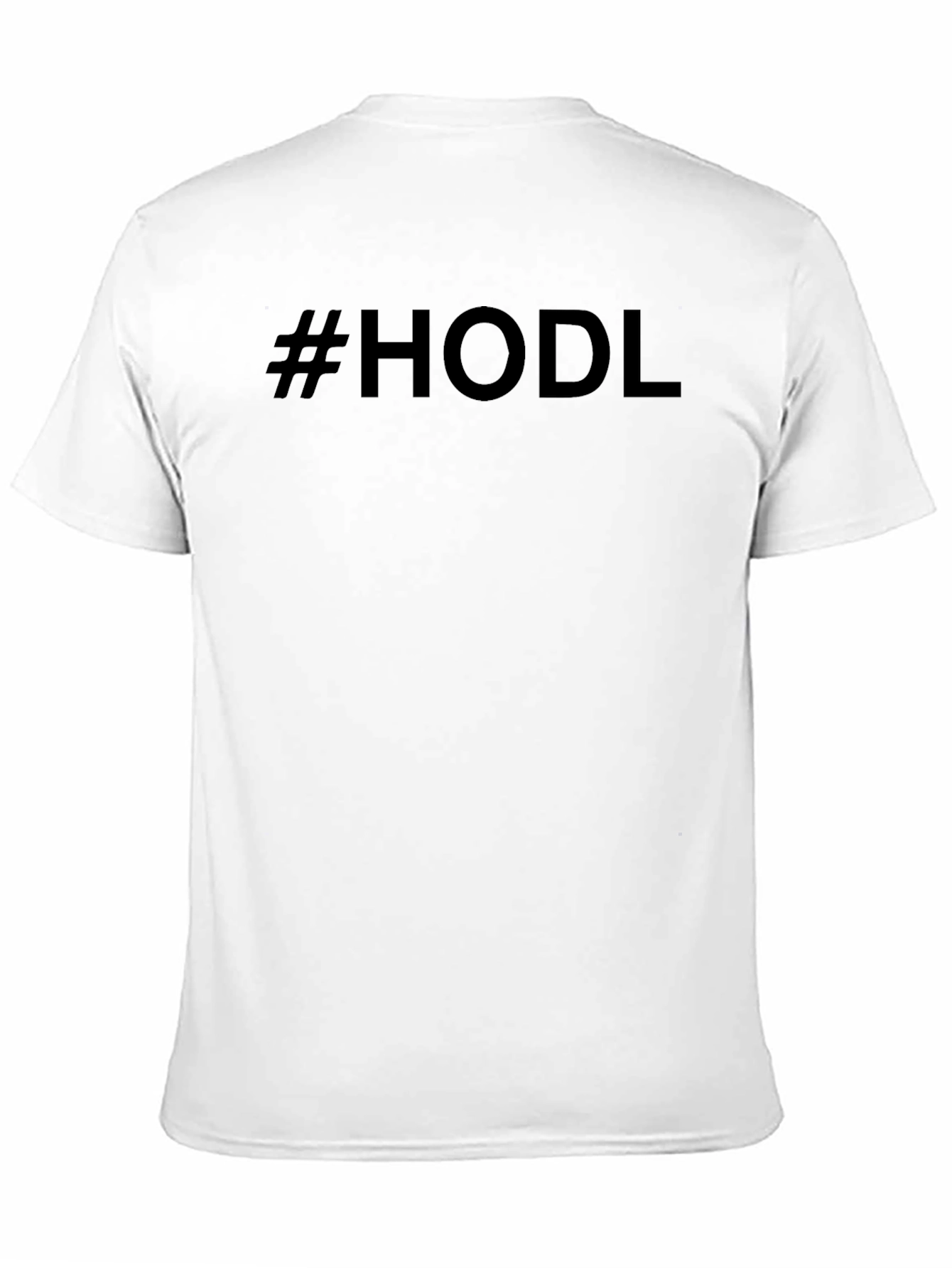 HODL Crypto T-Shirt - Classic Black Tee