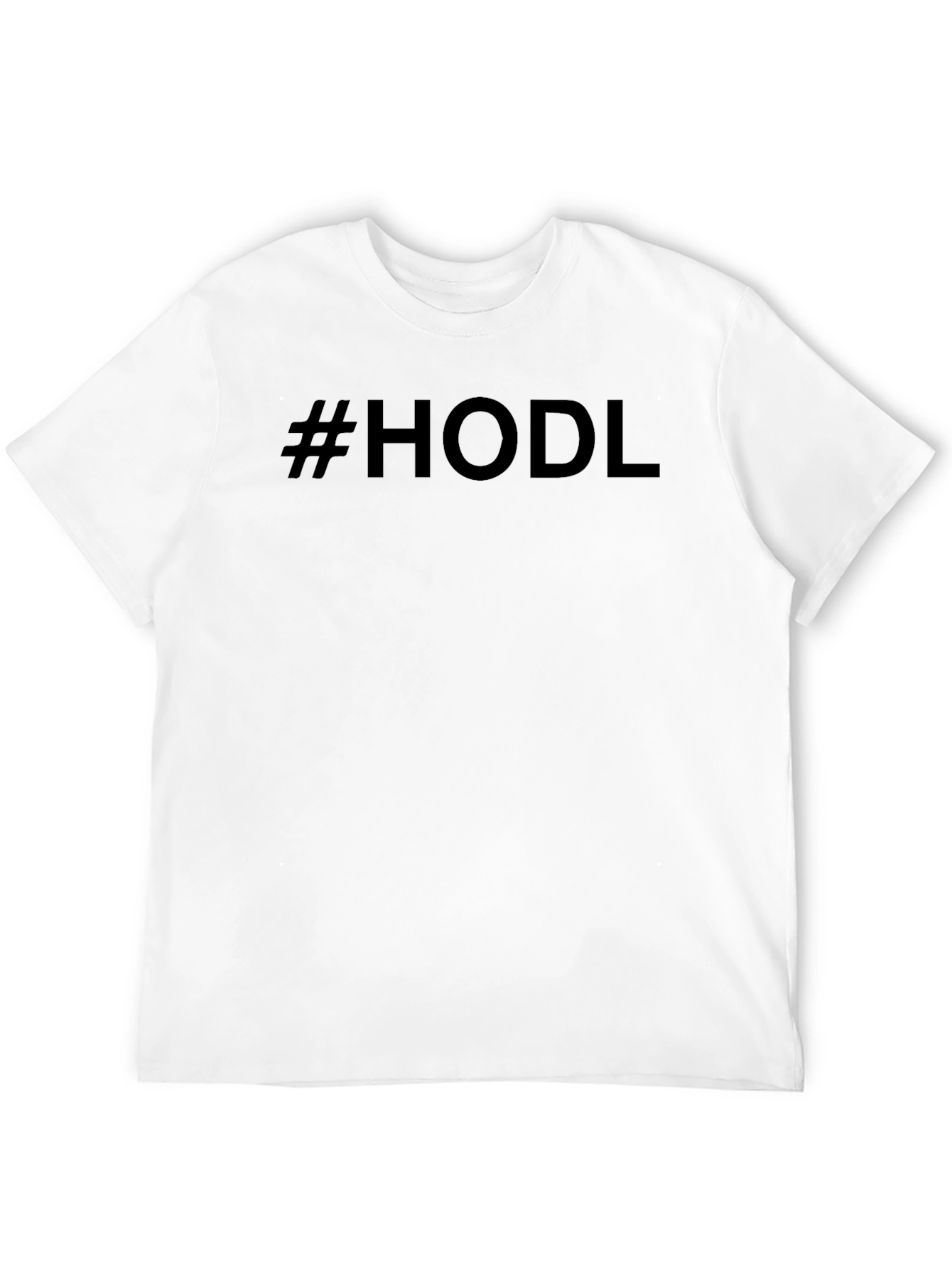 HODL Crypto T-Shirt - Classic Black Tee