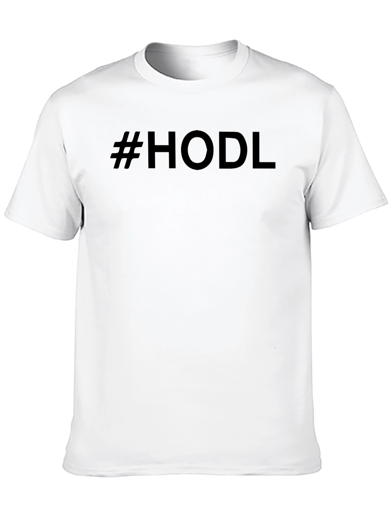 HODL Crypto T-Shirt - Classic Black Tee