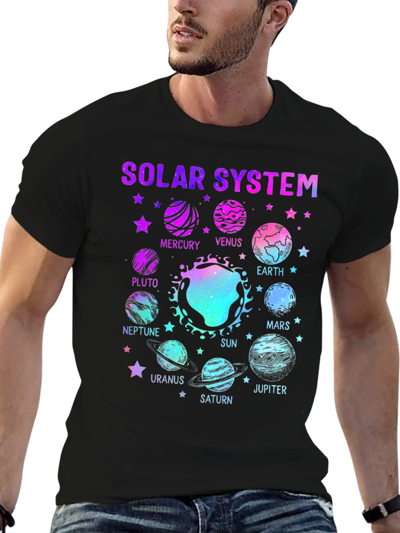 Solar System Graphic Tee - Unisex